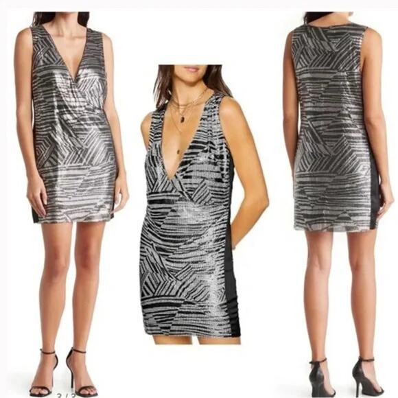 NWT Ramy Brook Printed Lola Dress Size 4 - Picture 1 of 6
